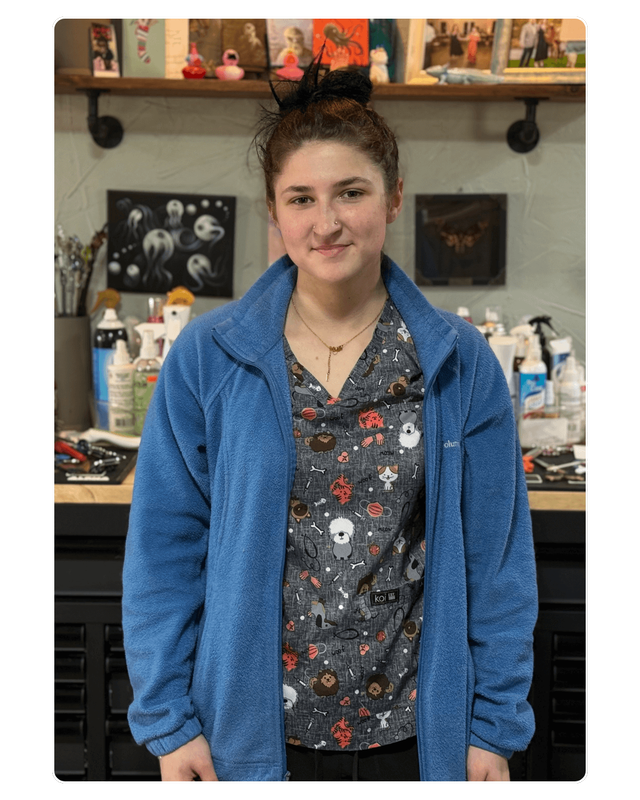 Erin Nunn — Professional Bather at Best Friendz Too Grooming in Winston-Salem